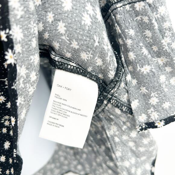 Oak + Fort‎ Womens Preppy Girly Spring Ditsy Floral Daisy Cami Mini Dress Size S - Picture 4 of 9